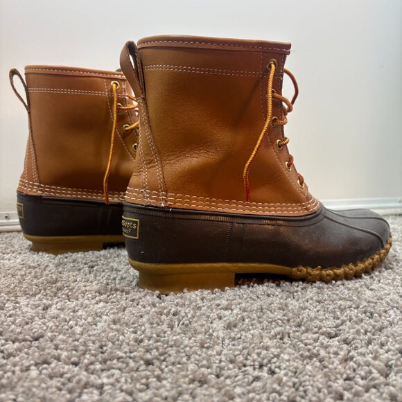 LL BEAN | Authentic Mens Duck Boots | Thinsulate & GORE-TEX | Size 8M - Picture 4 of 7